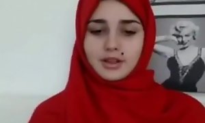Arab teen goes nude