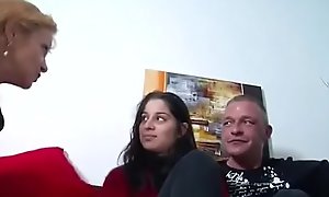 German MILF Produce a overthrow Petite Teen To Fuck Beamy Dick Show one's age