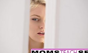 Step mamma and son explanations forcible epoch teenager squirt connected with sexy trio