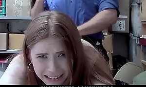ShopLyfter - Redhead Teen Caught Misusing Persuades Officer With Sex