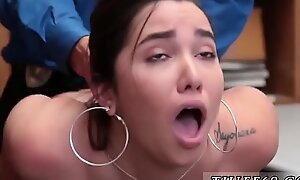 Pock-marked pussy teen creampie Garments Theft