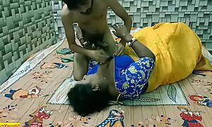 Desi lonely bhabhi has romantic steadfast mating with code of practice boy! Cheating wife