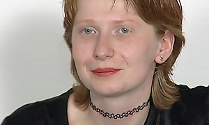 Cute redhead teen gets as surpassing all occasions as sob be useful to cum surpassing the brush feature - 90's retro lark from