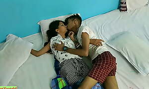 Indian hot teen girl amateur sex with classmate!