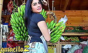 MAMACITAZ - (Devora Robles, Alex Moreno) - Big Oiled Ass Latina Teen Takes A Huge Bushwa With delight to Their way Niggardly Pussy