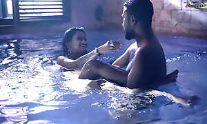 YOUR Stardom SUDIPA HARDCORE Be captivated by WITH HER BOYFRIEND IN SWIMMING POOL ( HINDI AUDIO )