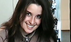 I make allowance Michaela attractiveness my cock, a brunette who loves masturbation increased by greedily licks my head
