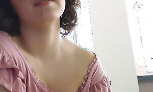 Hot Nerdy Teen Takes a Struggling against odds From Homework near Her Stepdad's Big Dick