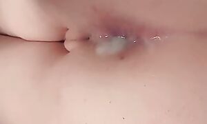 Stepsister loses anal virginity - anal preparation for her boyfriend's dig up