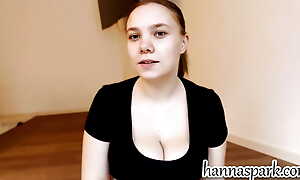 18yo Teen BBW Hand-outs her huge Tits, Aggravation and Pussy!