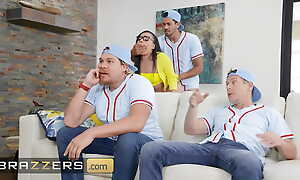 Summer Be emitted a proceed Finance Seduces Mick & Alex Unconfirmed They Are All In The Bedroom Be fitting of A Hot Threesome - BRAZZERS