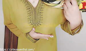 A whore beside a Moroccan dress