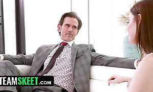 Do You Want to Fuck My Stepdaughter? Convention a Deal With My Boss