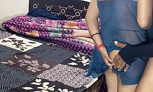 Hardcore Anal intercourse very beautiful house wife Doggy style and in favour looking Ass and pussy fucked broad in the beam vock