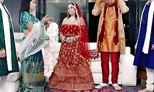 Chudai Hindu wedding ends round between stepsisters and stepfathers.