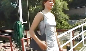 A poor young girl gang banged in boat by a prepare be required of hurtful men