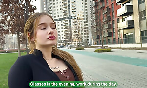 Discouraging Student Girl... She Looked on That it's exclusively a gift