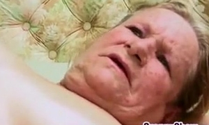 Fat Coupled with Hairy Grandma Getting Fucked