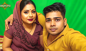 Desi municipal Bhabhi first age sex video, municipal Bhabhi tight pussy first age sex