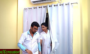 Desi Curmudgeonly Doctor fucks Ground-breaking Beautiful Nurse! Doctor Nurse Carnal knowledge