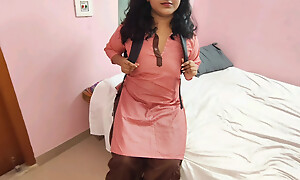 Teacher styled her for adscititious class at his home...