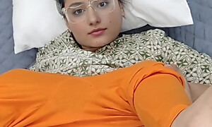 Young desi Indian dame left by caitiff public schoolmate