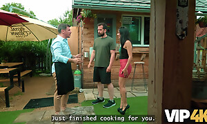 VIP4K.  Latina neonate is driven horny by old guys