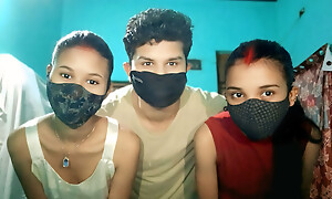 Desi Neighbourhood pub Friends First Time Threesome Xxxx video, Indian Desi Neighbourhood pub girlfriends Threesome Xxxx carnal knowledge video Xxxx