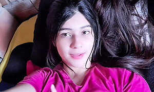 My neighbor sends me a video so that I can get to anent her cock