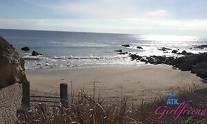 Fiona Peaches sucks that flannel back the jalopy coupled with takes a hot tax later POV