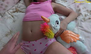 Stepdad accidentally ravages stepdaughter close to rough doggystyle, delivering a the money creampie surprise.