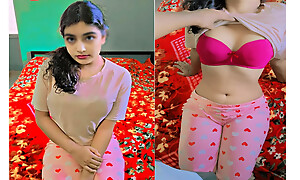 Indian Stepsister Tight Pussy Fuck Hindi Sex, Desi beautiful Suckle 18+ Bore fucking Doggy style Xxxx