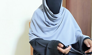 Desi Hijabi muslim village bhabi fuck everlasting at the end of one's tether office manager