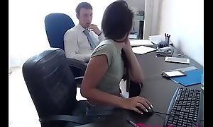Hot Teen Fucks Colleague At Work On Webcam part 2 - more at JuicyCam.net